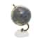 Modern Black Globe with Iron & Marble Base